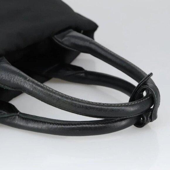 PRADA Hand Bag Nylon Navy Silver - Picture 7 of 15